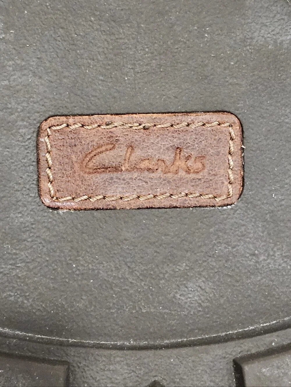 Clarks Montacute Lord Wingtip Brogue Boots, Brown Leather, Size 9.5